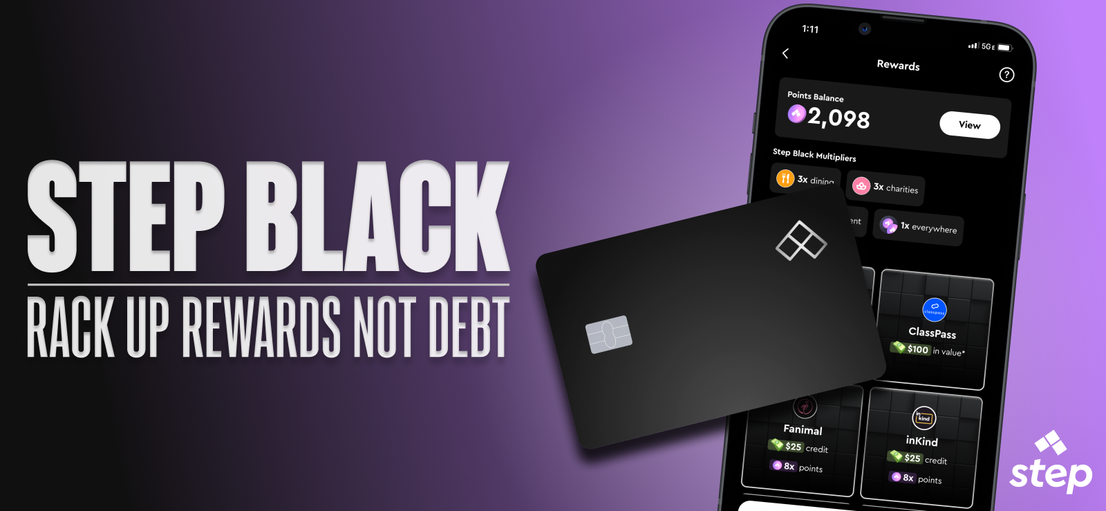 Step Revolutionizes Rewards Card Industry With The Launch Of Step Black
