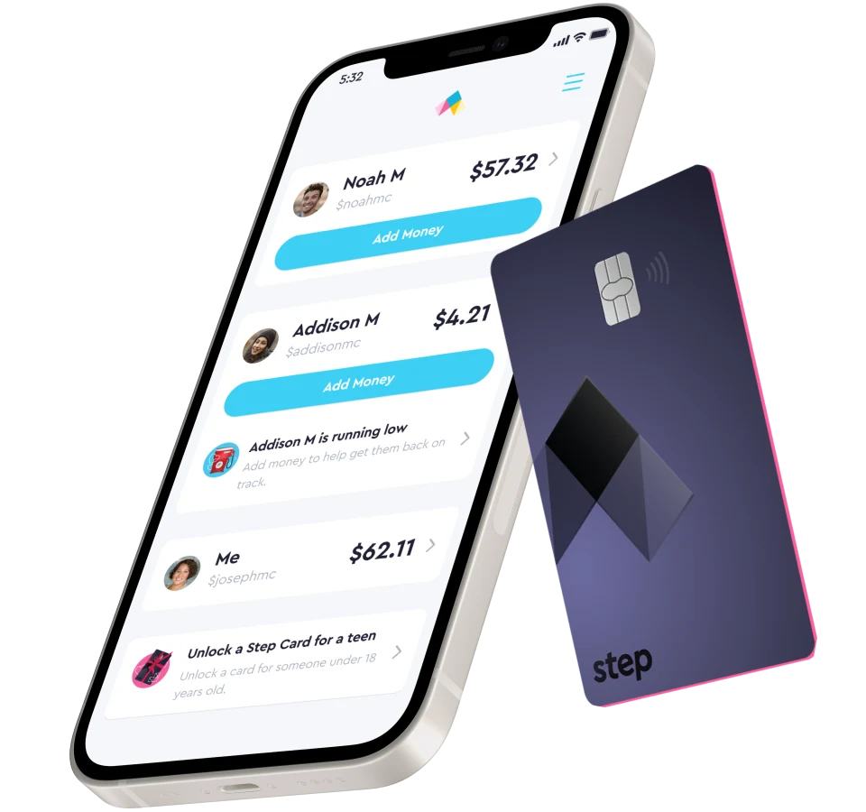 Step App and Pink Card