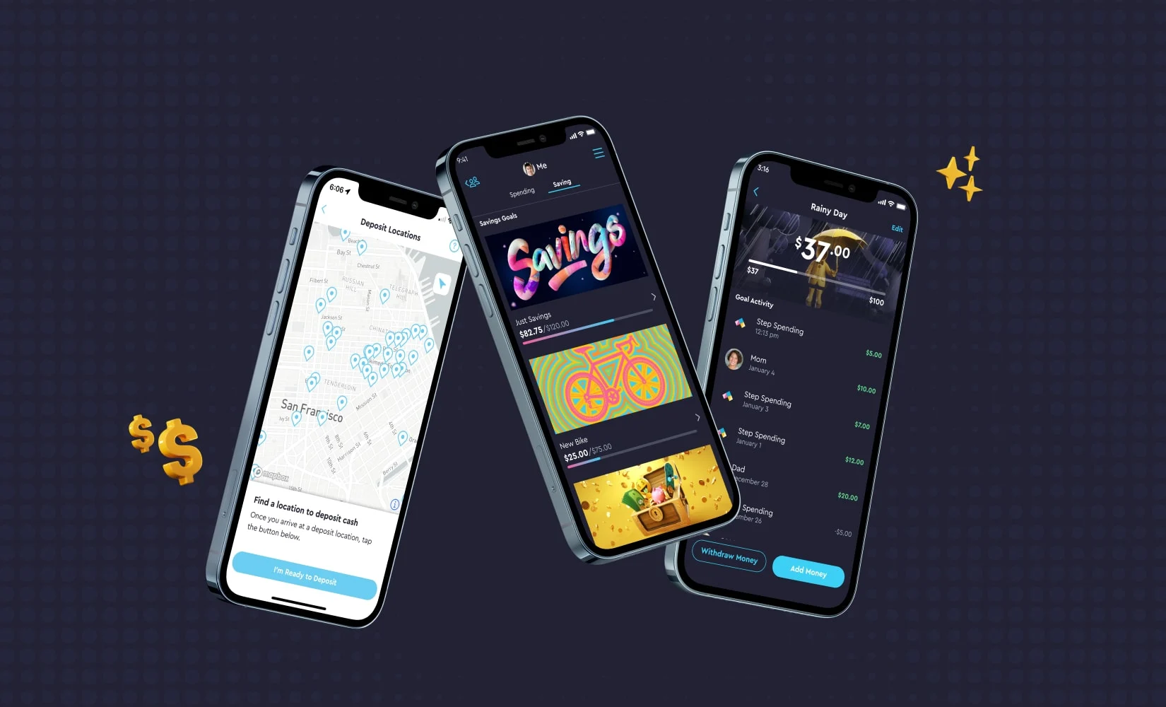 Introducing Step Savings Goals & Instant Cash Deposits