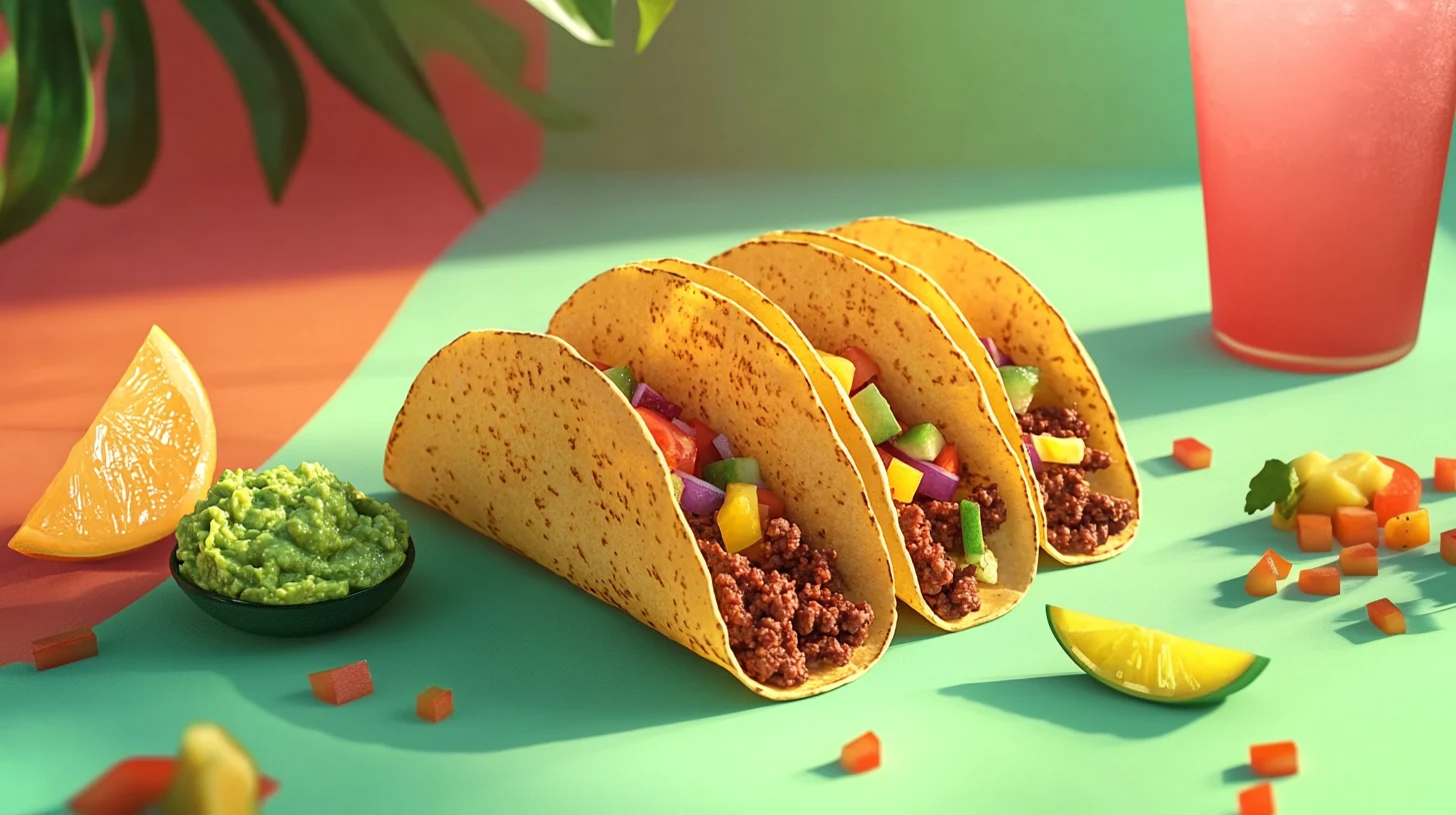 ghanee.step_hard_shell_tacos_drink_guac_color_background_minima_dcf8ef92-39ff-4845-947a-f78aad794708.png