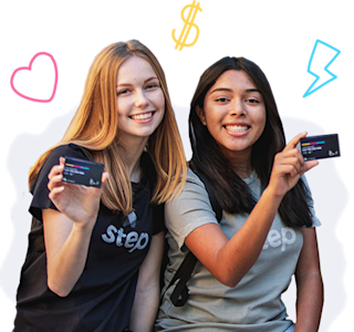 girls with step cards