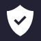 Security logo (black and white)