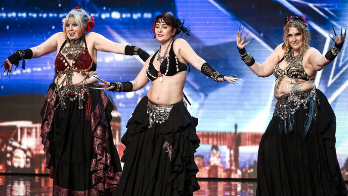 Shani Belly Dancers Break The Bgt Buzzers Britains Got Talent 