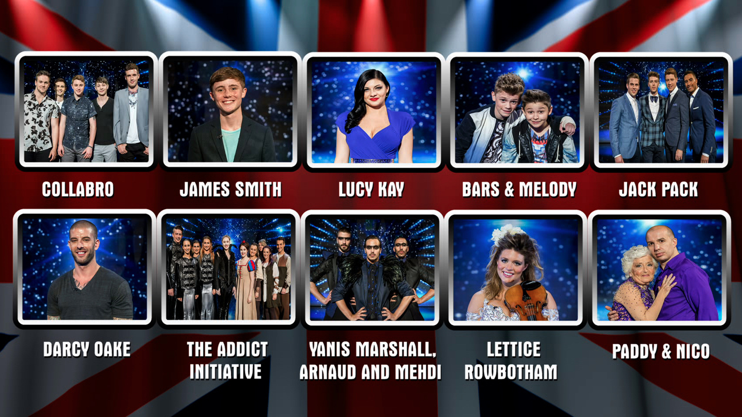 Top ten! The Finalists gallery Britain's Got Talent