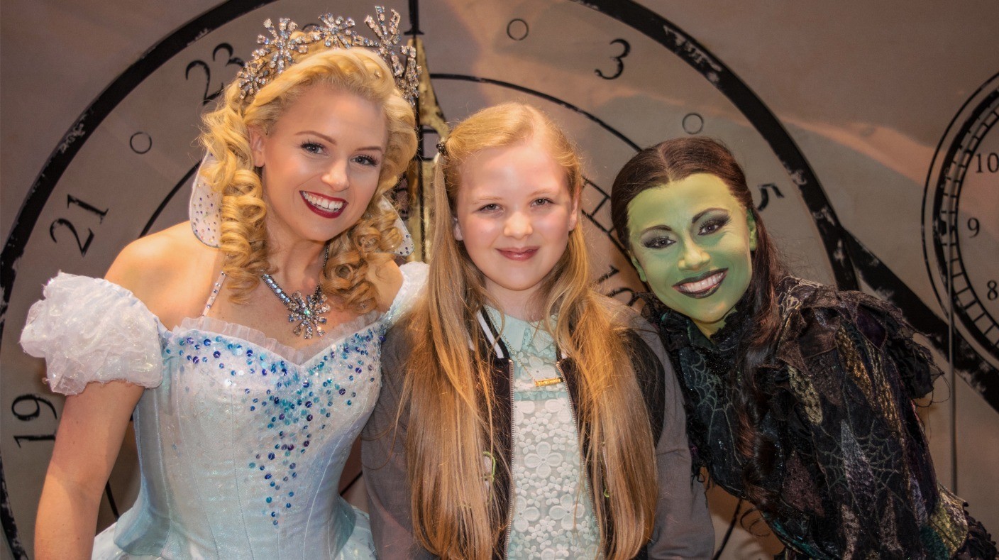 BGT's Beau Dermott meets the cast of Wicked! Britain's Got Talent