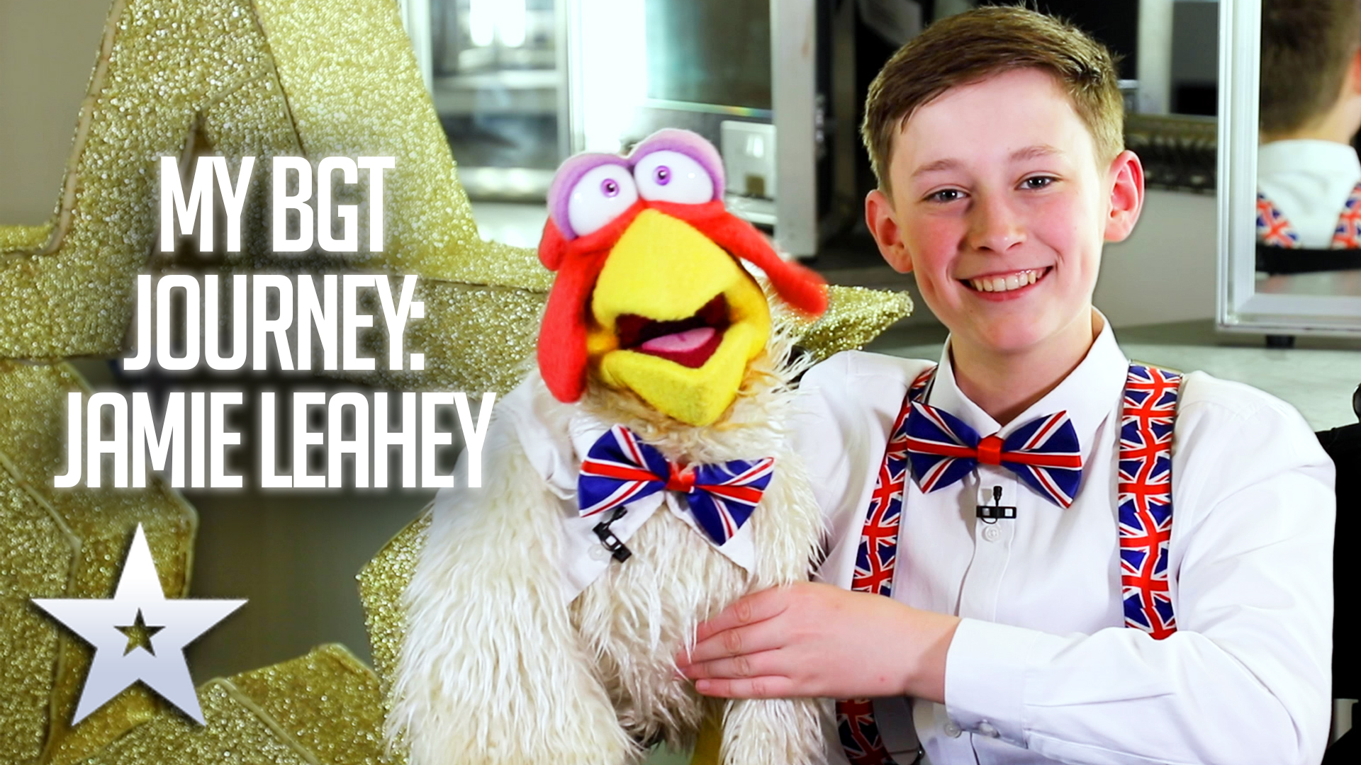 Jamie Leahey and cheeky chicken Chuck's BRILLIANT BGT Journey Britain