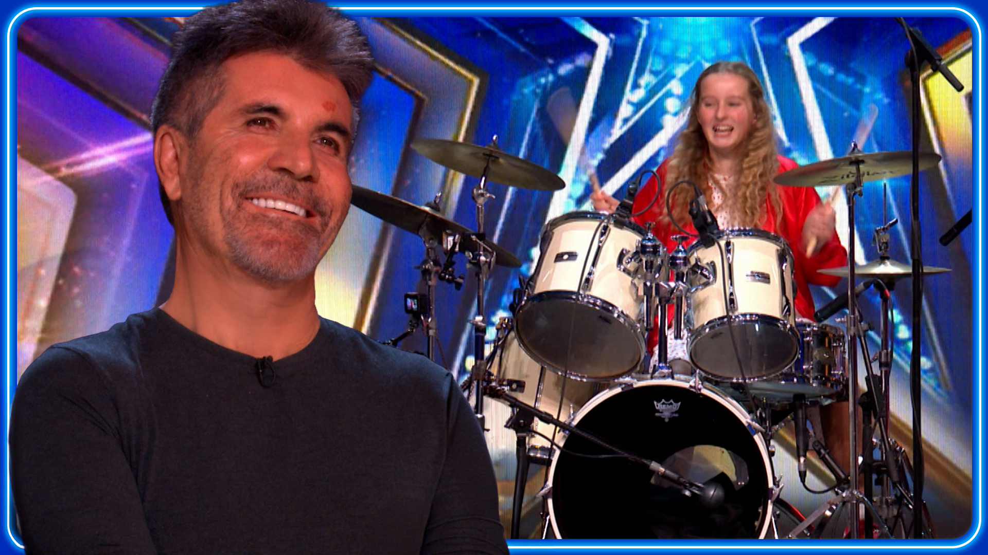 BGTeaser: 12-year-old drummer Nancy Tilley rocks Birmingham! | Britain's Got Talent