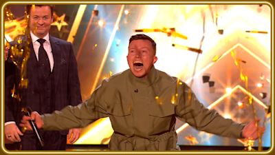 Sonny Green wins Live Show GOLDEN BUZZER with powerful poem for his sons | Britain's Got Talent