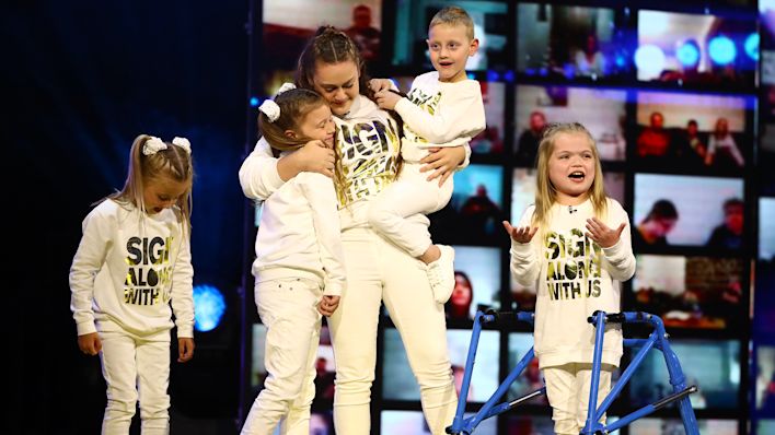 Aaron Jasmine Get Us In A Spin With Flaming Hot Dance Britain S Got Talent