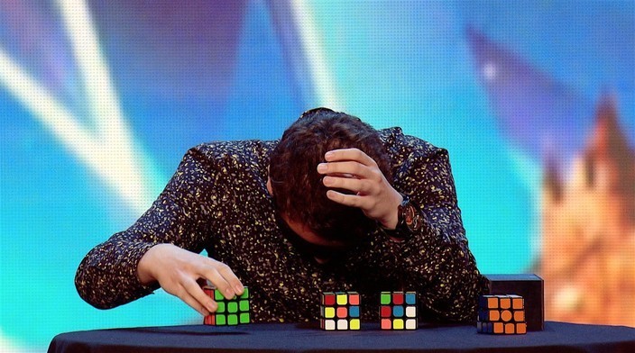 Britain's Got Talent Rubix Cube
