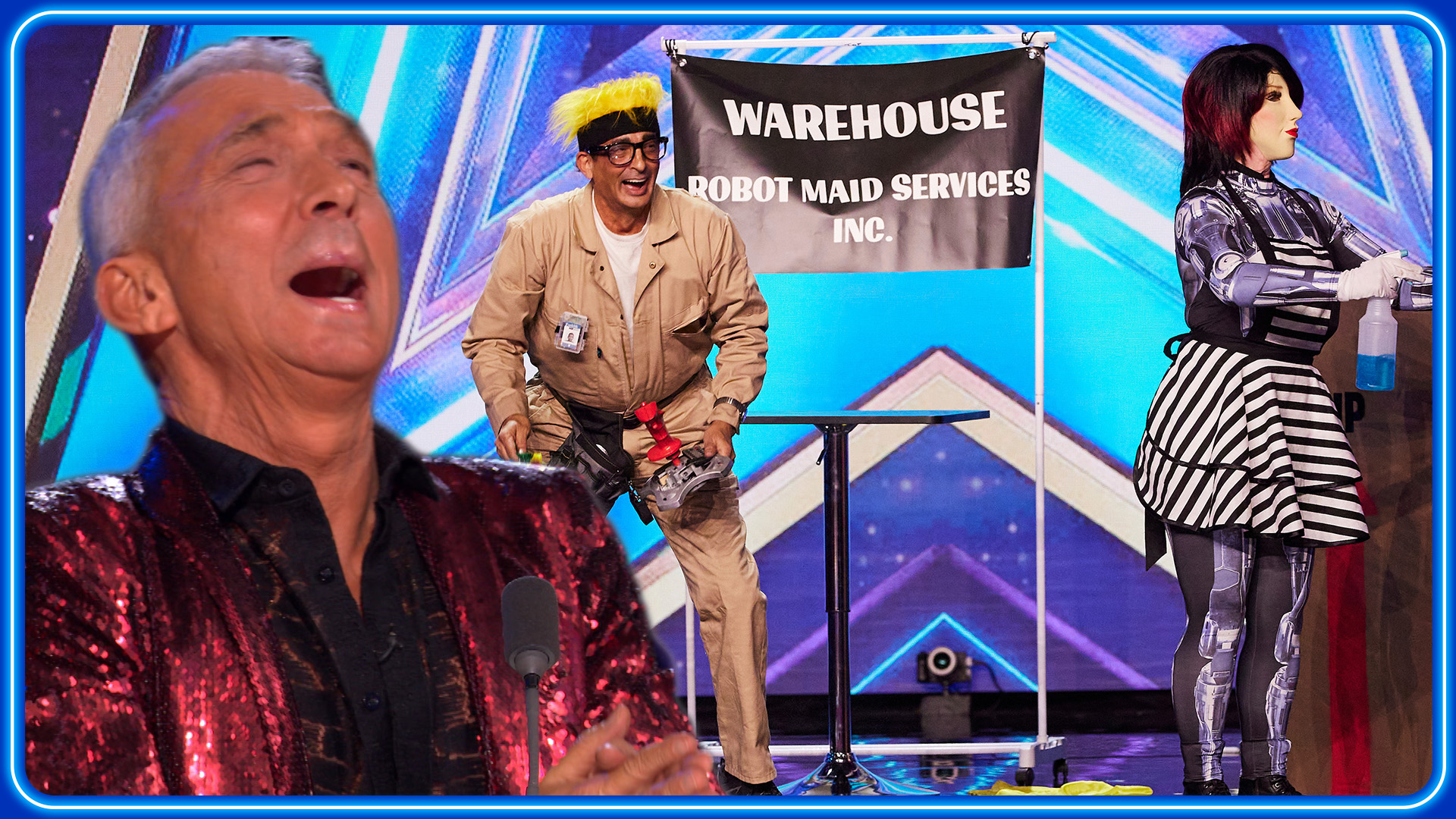 ROBOTIC routine pushes the Judges' buttons! Britain's Got Talent