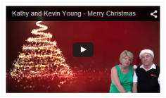 Kathy and Kevin Young - Merry Christmas & Invitation