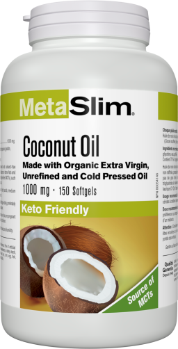 MetaSlim® Coconut Oil  1000 mg  150 Softgels