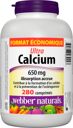Ultra Calcium  650 mg  280 comprimés