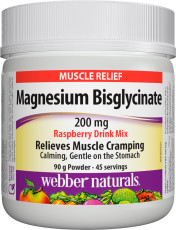 Magnesium Bisglycinate Raspberry Drink Mix