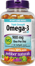 Omega-3 with D3 Triple Strength