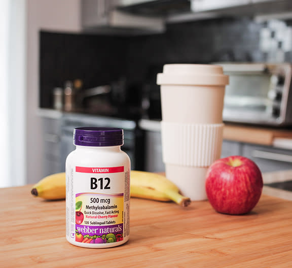 Vitamin B12 Methylcobalamin cherry enhanced