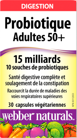 Probiotique Adultes 50+ 15 milliards