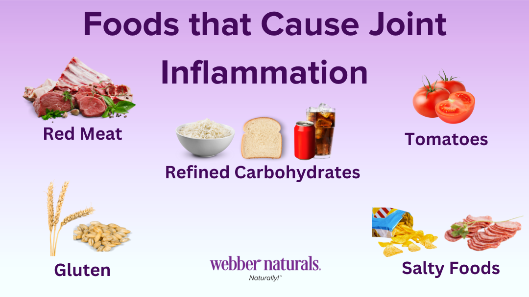 Foods That Cause Joint Inflammation | Webber Naturals Canada