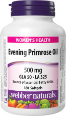 Evening Primrose Oil GLA 50 · LA 325 500 mg