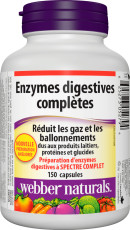 Enzymes digestives complètes capsules