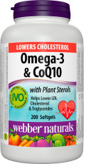 Omega-3 & CoQ10  with Plant Sterols 
