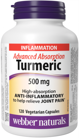 Advanced Absorption Turmeric  500 mg  120 Vegetarian Capsules