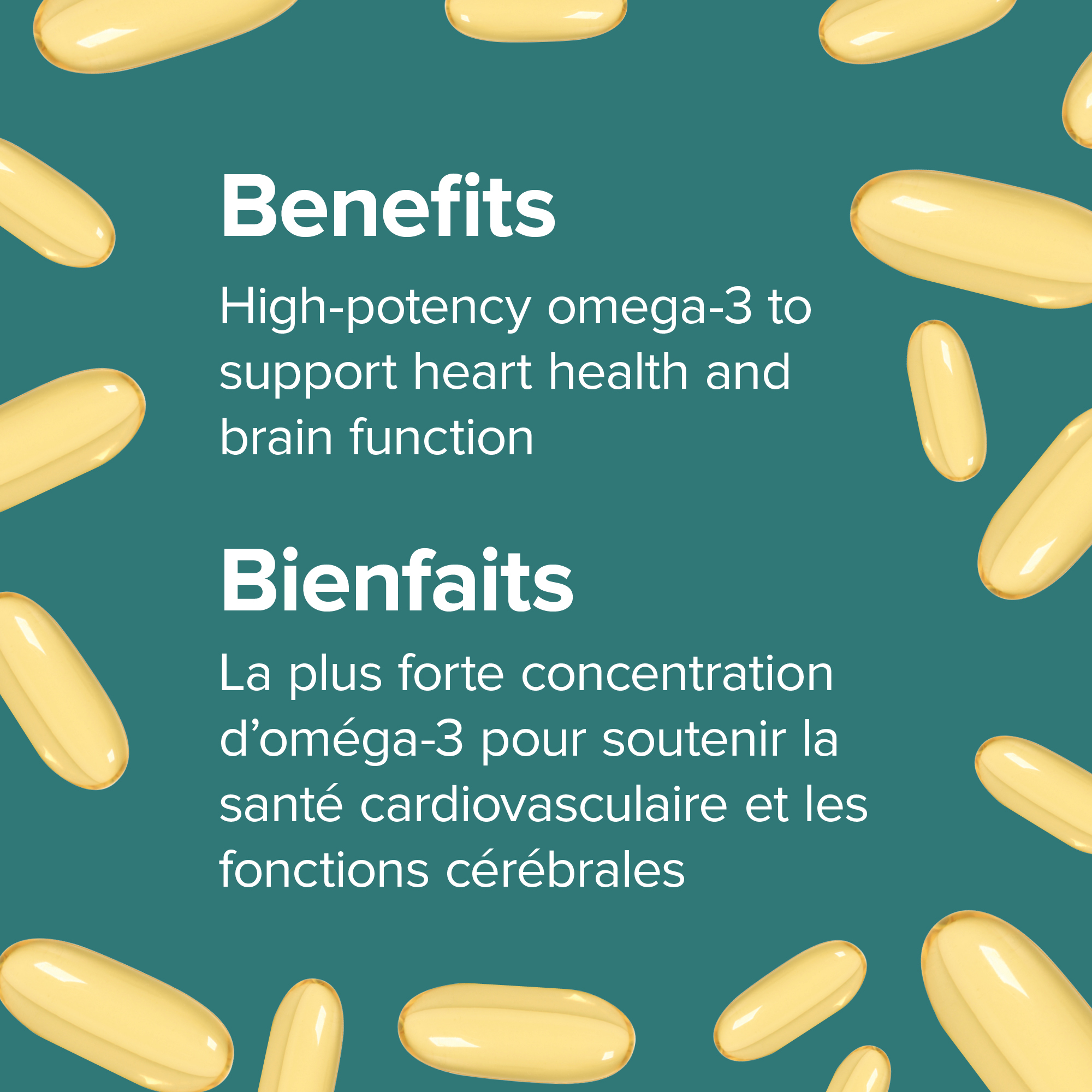 Omega-3 Extra Strength 700 mg EPA/DHA | Webber Naturals Canada