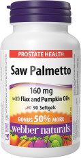 Saw Palmetto with Flax and Pumpkin Oils 160 mg
