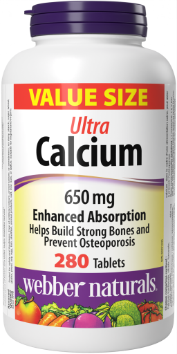 Ultra Calcium  650 mg  280 Tablets