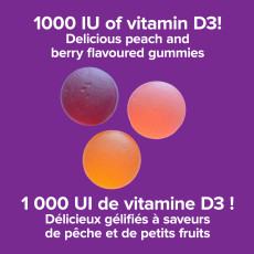 Vitamine D3 gélifiés 
