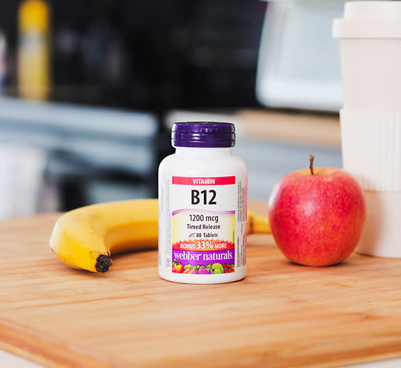 Vitamin B12 Timed Release 1200 mcg enhanced