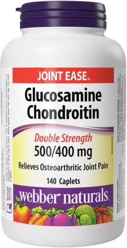 Glucosamine Chondroitin Double Strength  500/400 mg  140 Caplets