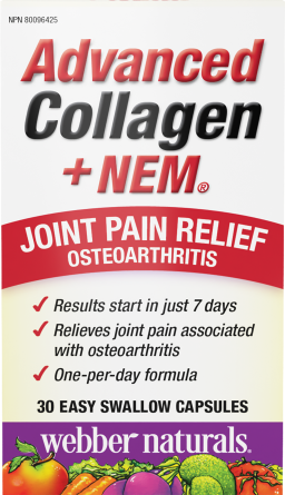 Advanced Collagen + NEM®  40 mg UC-II®  30 Capsules
