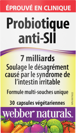 Probiotique anti-SII  7 milliards  30 capsules végétariennes