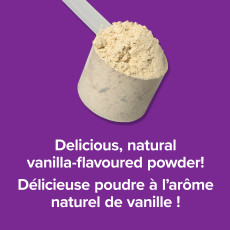 100% Natural Vegan Protein, French Vanilla