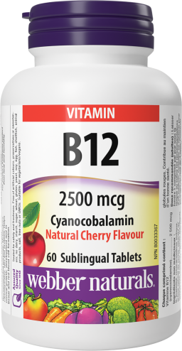 B12 Cyanocobalamin 2500 mcg