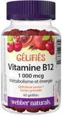 Vitamine B12  1 000 mcg Cerise grenade
