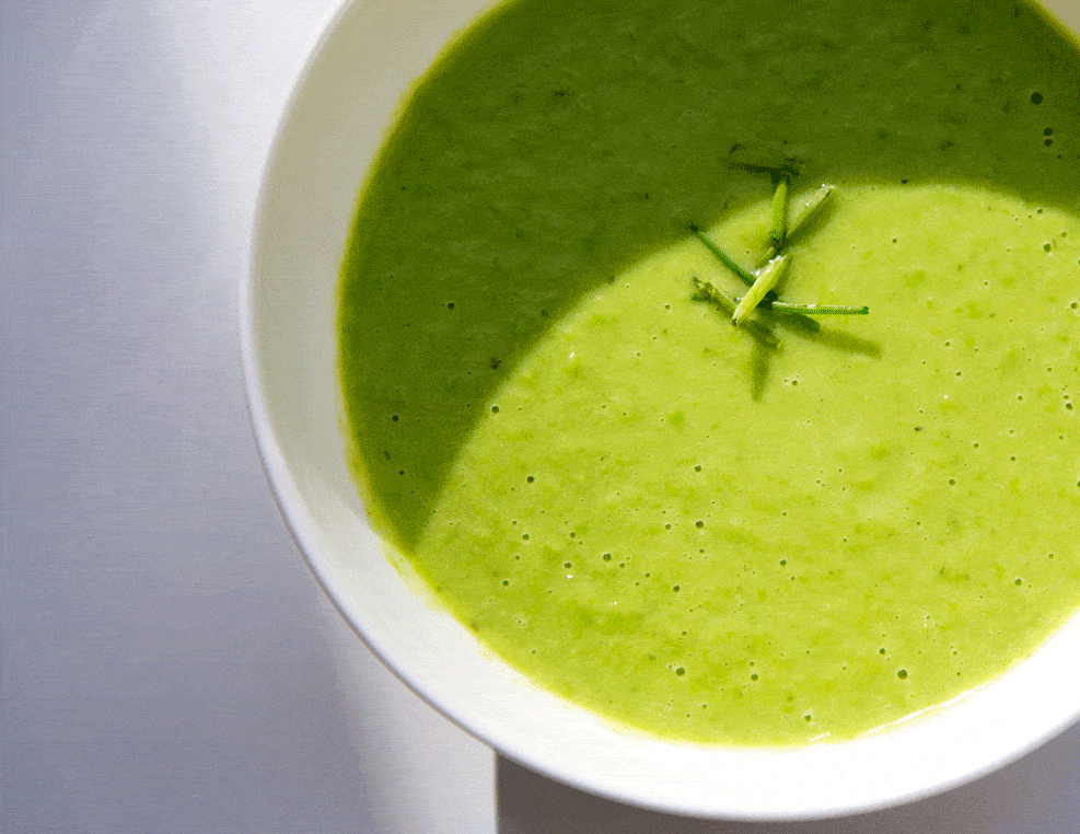 Healthy Cream of Pea Soup Recipe