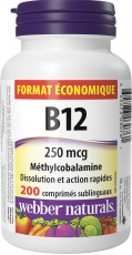 Vitamine B12 Méthylcobalamine 250 mcg arôme naturel de cerise