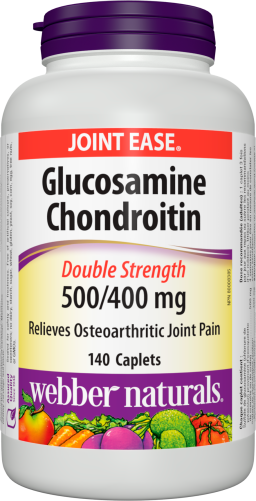 Glucosamine Chondroitin Double Strength  500/400 mg  140 Caplets