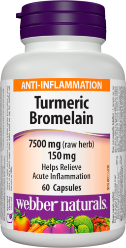 Turmeric Bromelain  7500 mg/150 mg  60 Capsules