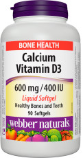 Calcium with Vitamin D3 Liquid Softgel