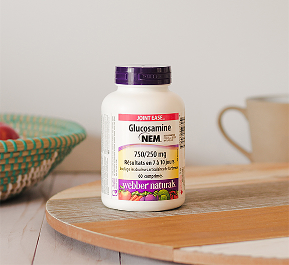 Comprimés de glucosamine avec NEM ber Naturals Canada