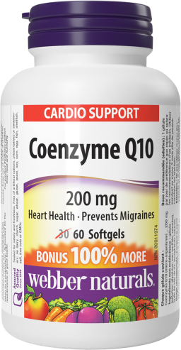 CoenzymeQ10  200 mg  60 Softgels