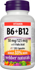 Vitamin B6+B12 with Folic Acid