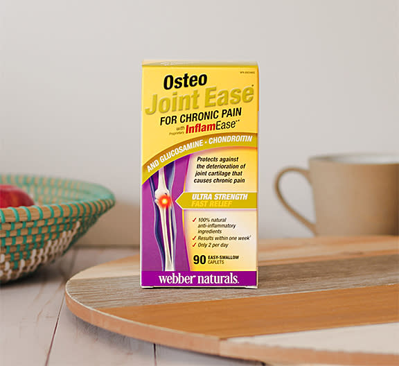Osteo Joint Ease® with InflamEase® and Glucosamine Chondroitin enhanced