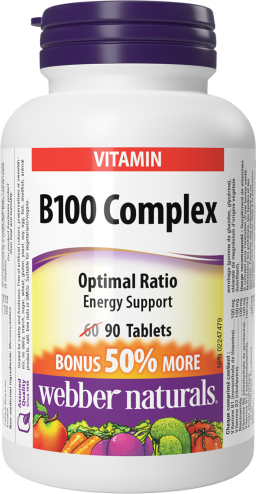 B100 Complex   90 Tablets