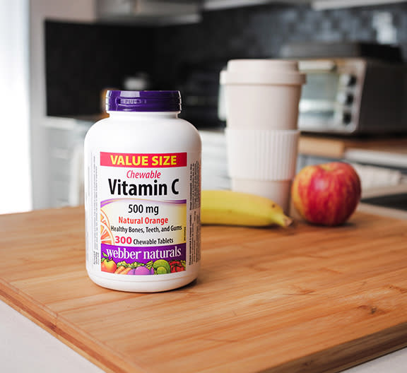 Chewable Vitamin C 500 mg enhanced