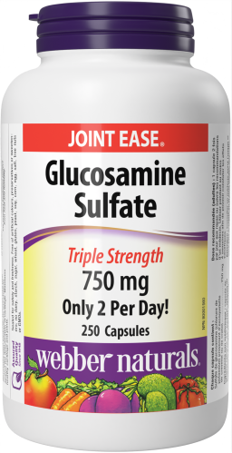 Glucosamine Sulfate Triple Strength  750 mg  250 Capsules